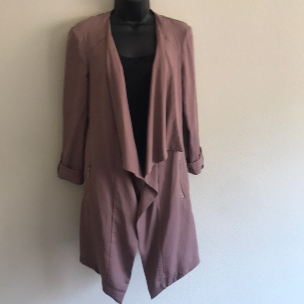 Mauve Duster/ Light Weight Jacket. Size Xs - image 1